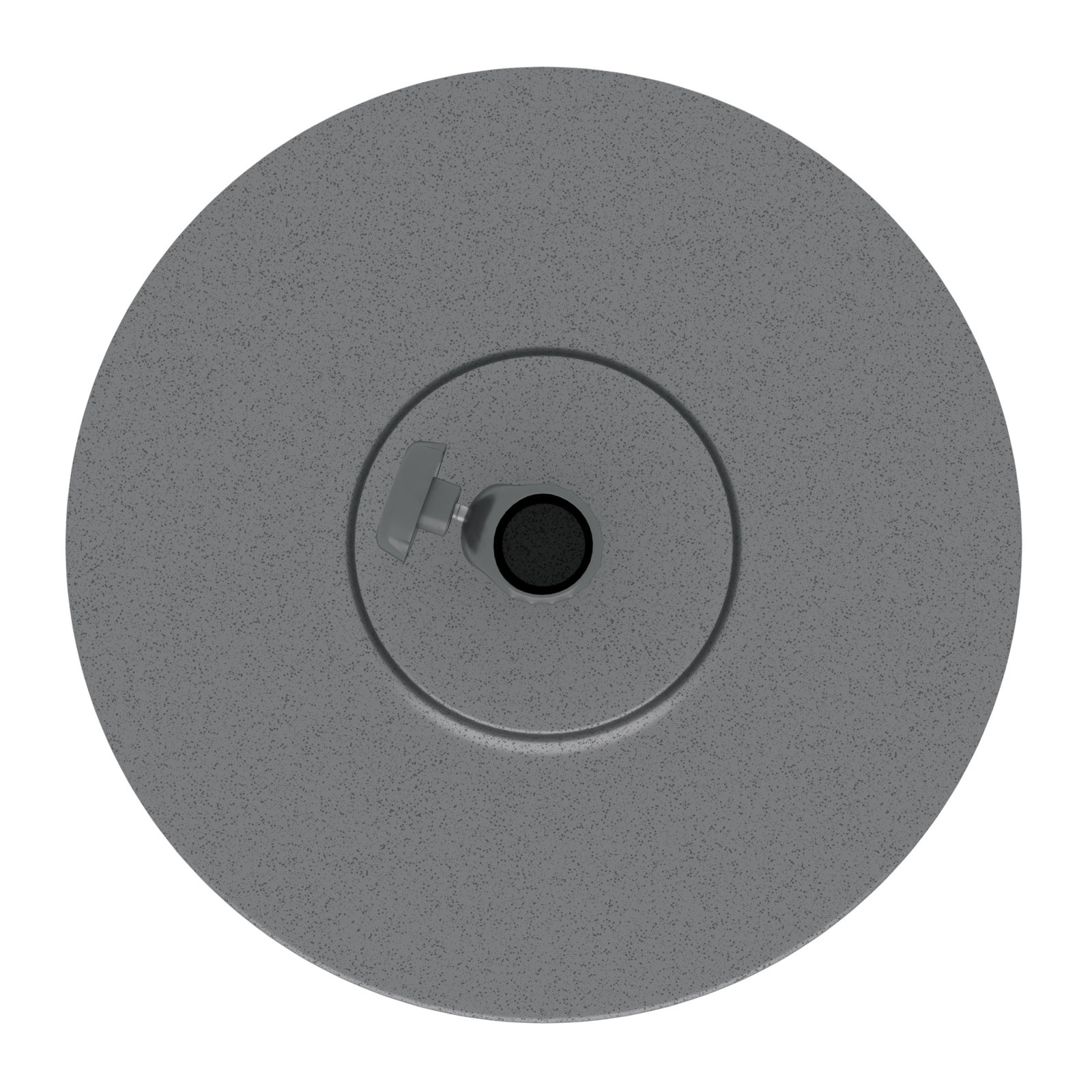 Roksana Steel Free Standing Umbrella Base, Gray