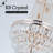 15-Light 6-Tier Gold Crystal Dimmable Empire Glam Chandelier