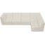 Hellinger Velvet L-Shaped Sectional Reversible-87384984