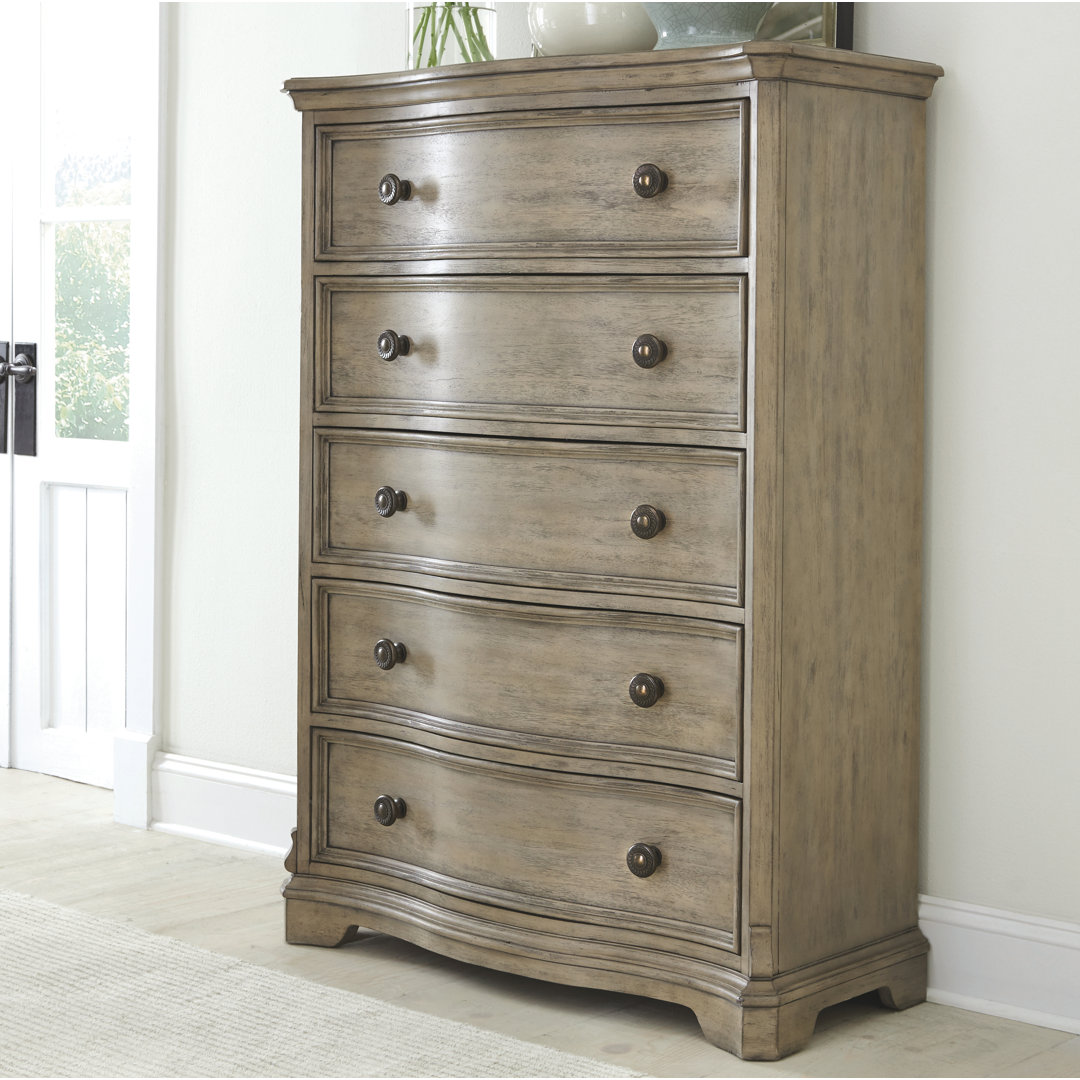 Troutt 40'' W 5 - Drawer Dresser Kelly Clarkson Home