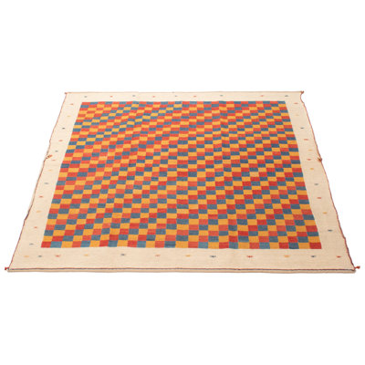 Kashkuli Red Tapestry Kilim 6'4" x 6'7"