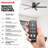 52" Graceshire 5 - Blade LED Flush Mount Ceiling Fan with Remote Control and Light Kit Included-88069712