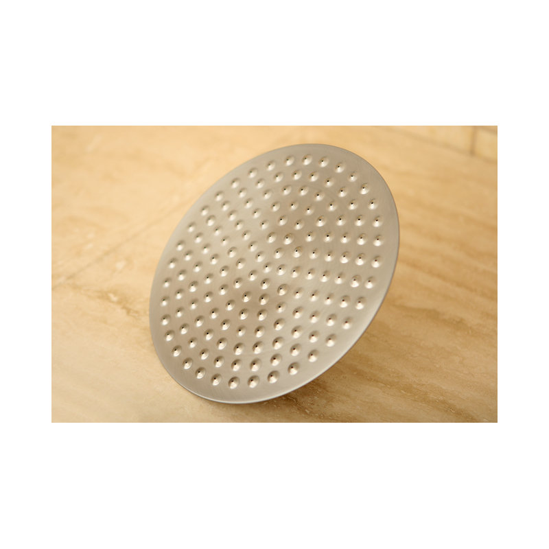 Kingston Brass Shower Scape 7-3/4-Inch Round Raindrop Brass Shower Head, Polished Brass