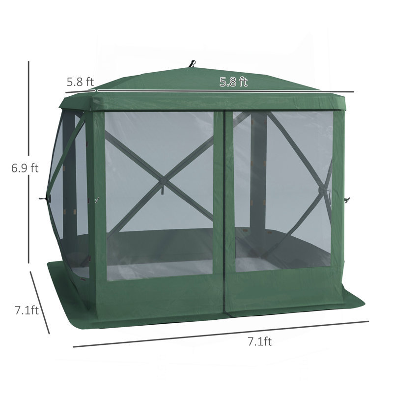 Toile de tente abri de camping avec abri de camping Pop Up