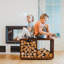 74cm W Metal Log Rack