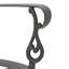 Ensemble de luxe 5 pièces de meubles de patio en aluminium coulé avec coussins-371806352