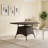 Square Outdoor Dining Table with Legs