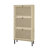 Rattan 3 Door Shoe Rack, Freestanding Modern Shoe Storage Cabinet, For Entryway-180457908