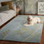 Tapis floral en laine touffeté à la main Avayah-735867413