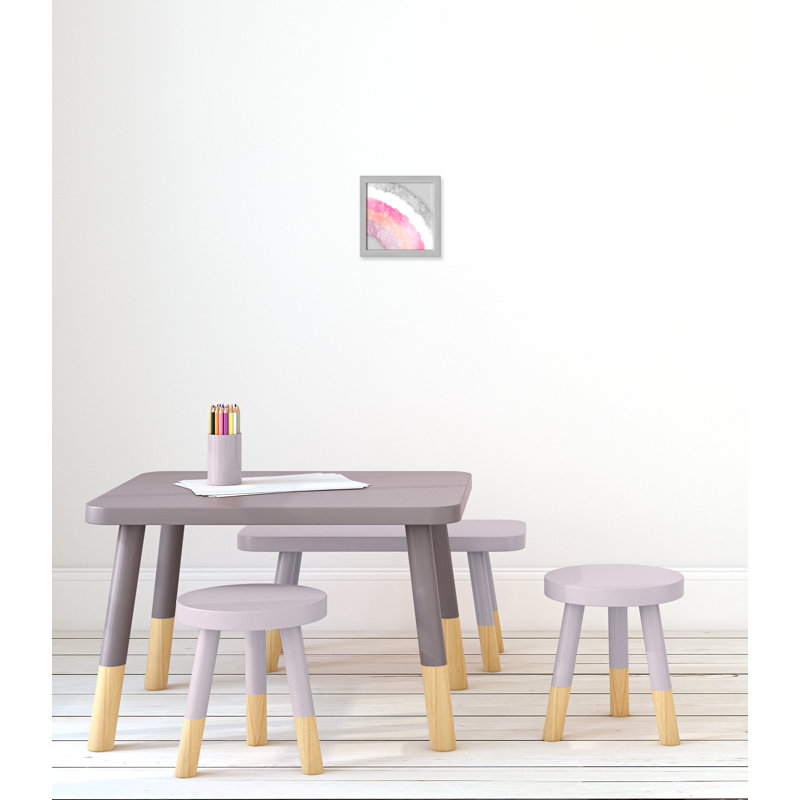Décoration murale Treasure Sparkles 1 Kids, H 9 po x l 9 po x P 1,19 po, Encadré de boîte argent