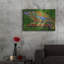  «Chameleon with Horns» par Tim Jeffs, art mural en métal, 36 po x 24 po