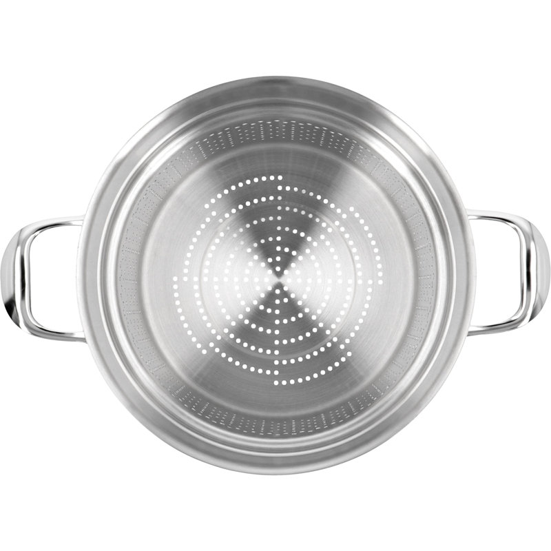 Demeyere Atlantis 8.27" 8.5 qt. 18/10 Stainless Steel Pot Insert with 9.45" Diameter