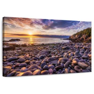 Gillard Boulder Beach In Acadia National Park II