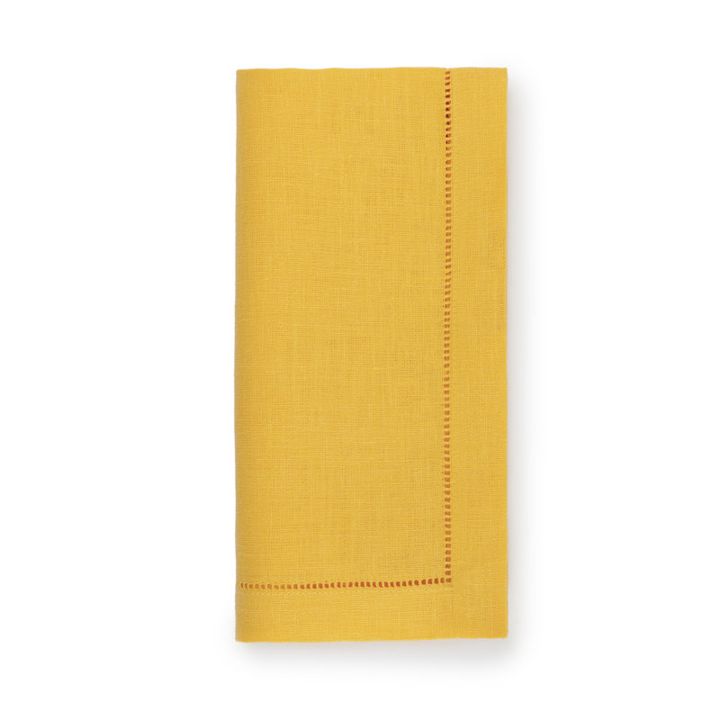 Festival Linen Square Napkins, Sunflower