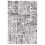 Tapis abstrait blanc / gris Kara-62126251