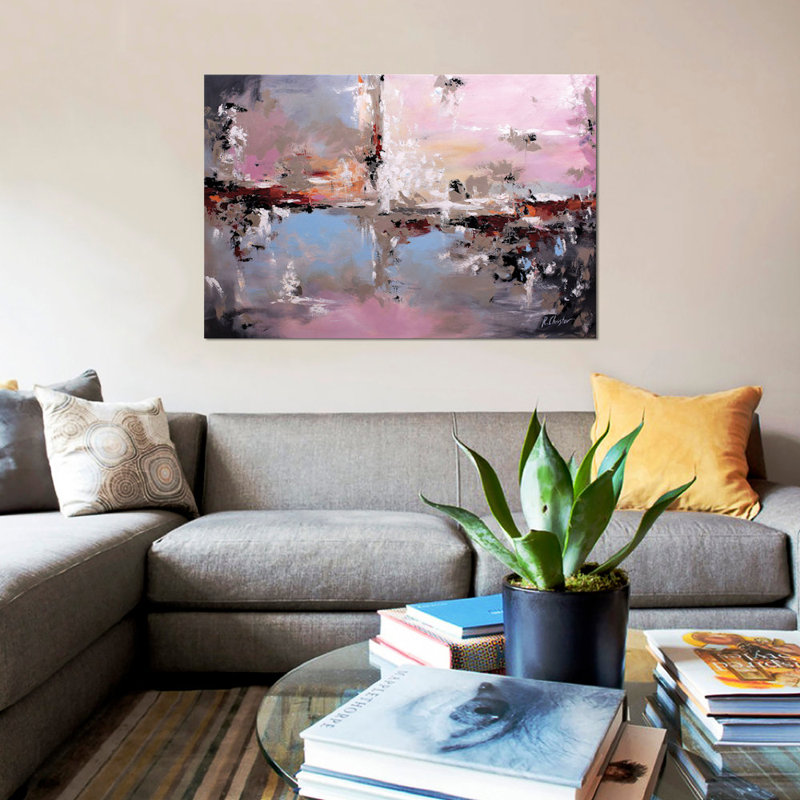«Balance», reproduction sur toile, H 8 po x l 12 po x P 0,75 po, Pas de tapis, Toile tendue