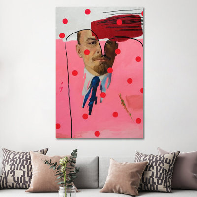Who Are You, Mr. Lenin? by Oleksandr Balbyshev - Wrapped Canvas Gallery-Wrapped Canvas Giclée