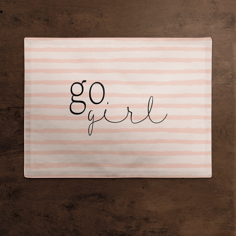 Napperon Go Girl