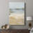 Tranquil Beach I -Custom Wrapped Gallery Cavas