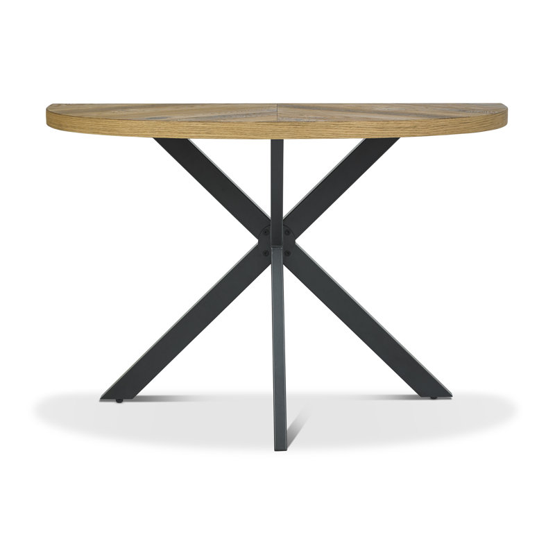 Stoudt 114cm Console Table, Rustic Oak