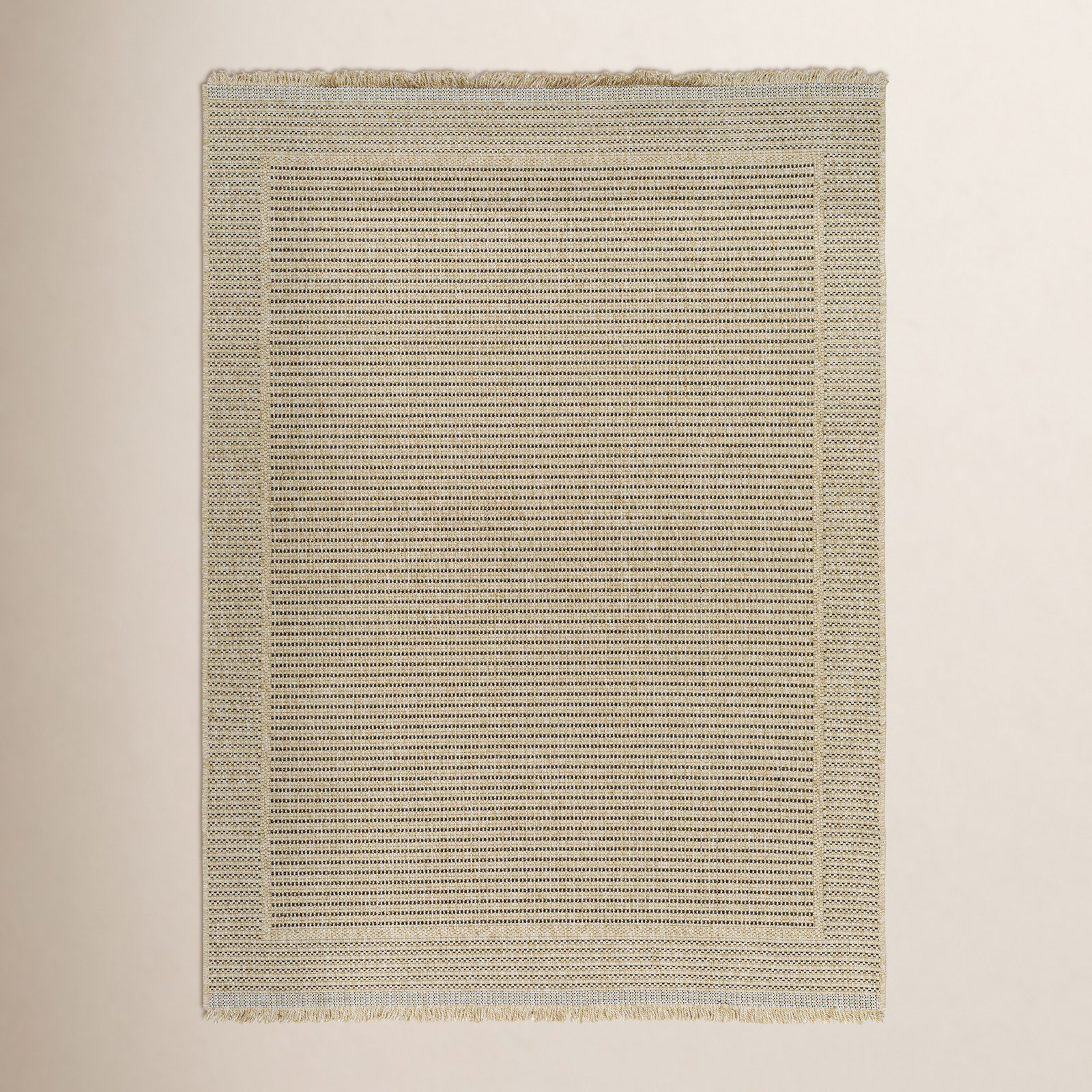 Abbie Striped Outdoor Rug, Rectangle 3'11" x 5'7"