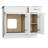 Disar 45'' Single Bathroom Vanity With Right Linen Tall Cabinet Dovetail Solid Wood Drawer Carrara Quartz Top-111107830