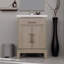 Ensemble de meuble-lavabo à simple cuve 24 po de largeur x 18 po de profondeur avec comptoir en acrylique et robinet-613748380