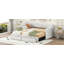 Lit de jour simple tapissier très grand avec deux tiroirs-67292340
