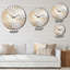 Mandel - Horloge murale peinture abstraite-1790022238-1796463376