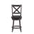 Francis Classic Crossback Wooden Swivel Dining Stool-1457101691-1456082827