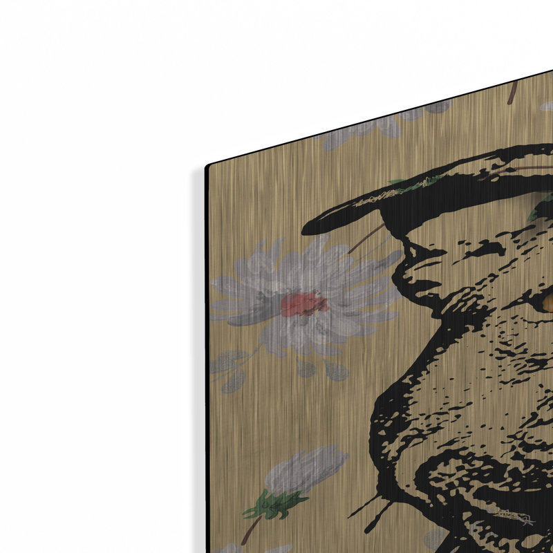 Red Barrel Studio® «Pittie Life» par Dean Russo, art mural en métal, H 36 po x l 24 po