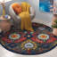 Tapis floral en laine Shanise-1103151168