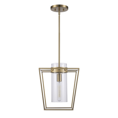 Mini-luminaire suspendu simple 1 lumière Nova