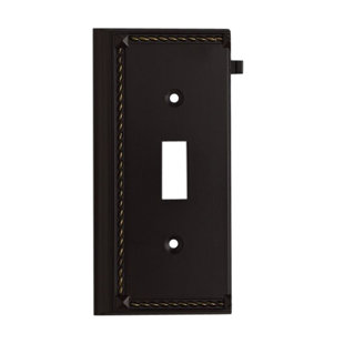 Clickplates No Subject 1 - Gang Toggle Light Switch Standard Wall Plate