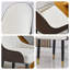 Ensemble de 2 chaises de salle à manger modernes - Revêtement en similicuir avec pieds en métal-681885958