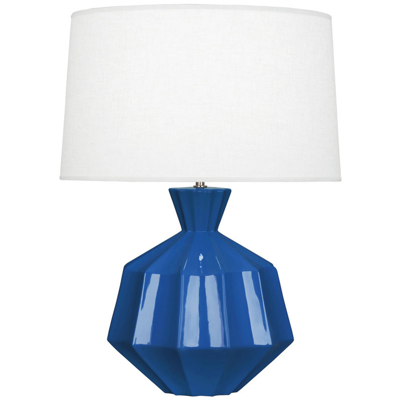 Orion 27" Table Lamp, Baby Blue, 27" H x 19.5" W x 19.5" D