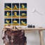 Ensemble de 9 reproductions d'art sur toile tendues, "Chicks", animaux de ferme, oiseaux de ferme tranquilles, par Lucia Heffernan-66031037