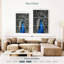 Gros plan Brampt paon bleu-108504596