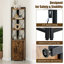 180cm H x 48cm W Metal Corner Bookcase-137280765