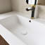 Meuble-lavabo mural simple 36 po avec plateau Mawes
