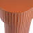 Hackney Brown Ceramic Tile Side Table