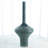 Ridged Floor Vase-Azure-65149919