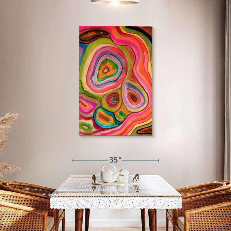 Avery Agathes, 45" H x 30" W