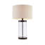 Glass Cylinder Table Lamp, 72" Clear Power Cord, Table Lamp
