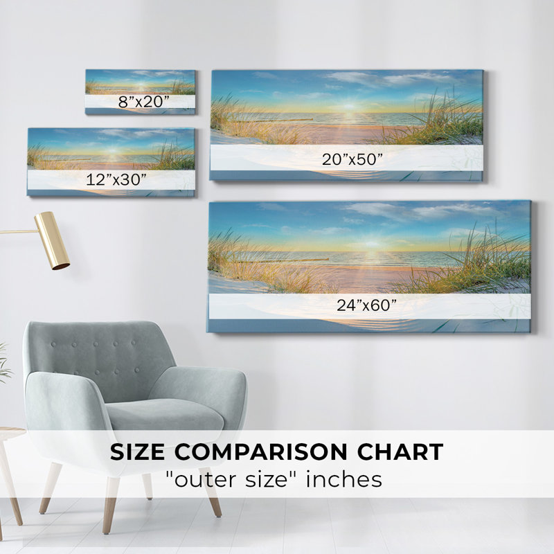 " Waiting For Me ", 12" H x 30" W x 1.5" D