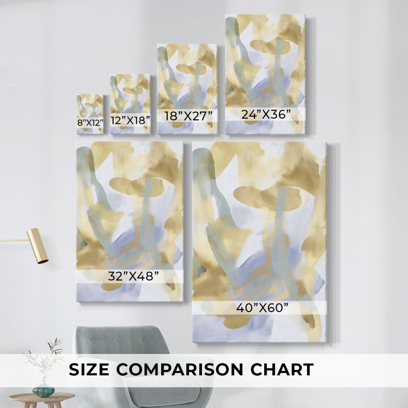 Série ABSTRACT DCCLxxxix - Toile tendue avec châssis de qualité supérieure - Prêt à être accroché
