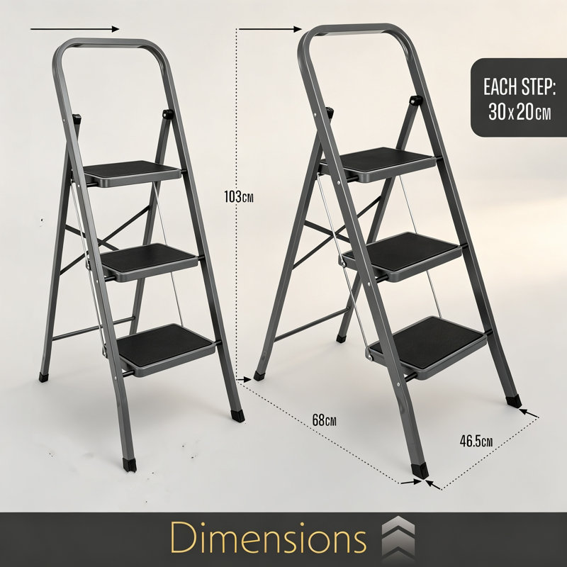 Alloy Steel Step Stool