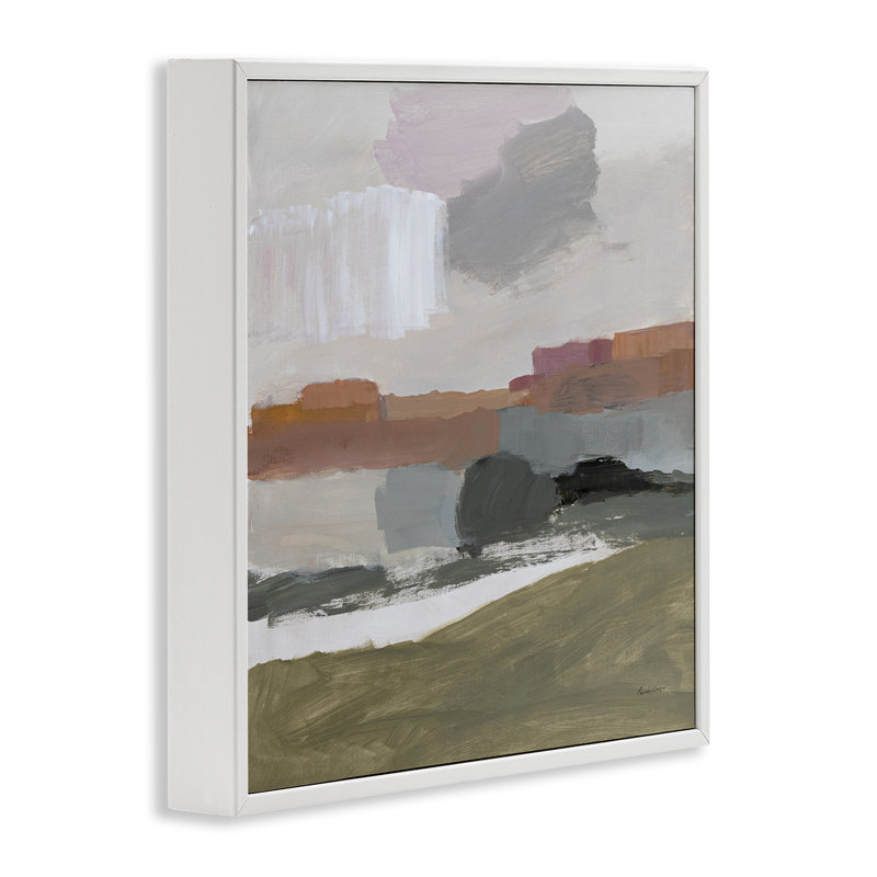 «Abstract Canyon Mesa in Distance», estampe numérique de Pamela Munger, H 12 po x l 12 po