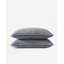 Stonewashed Lyocell Viscose Blend Pillow Sham-576425578-576425589