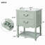 Meuble-lavabo 24 po avec lavabo en céramique-253293952